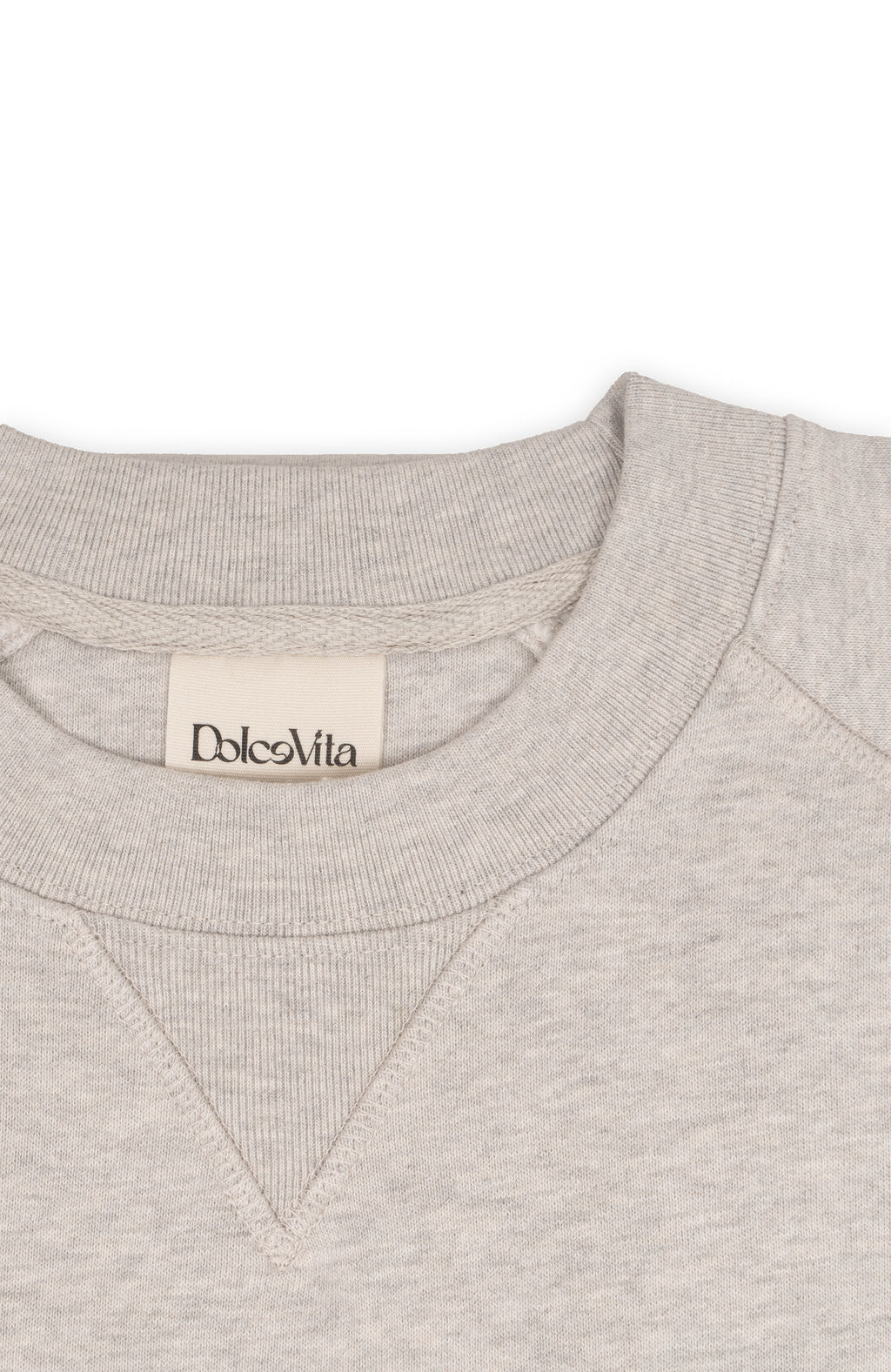 Sweat Dolce Vita avec étiquette en cotton naturel