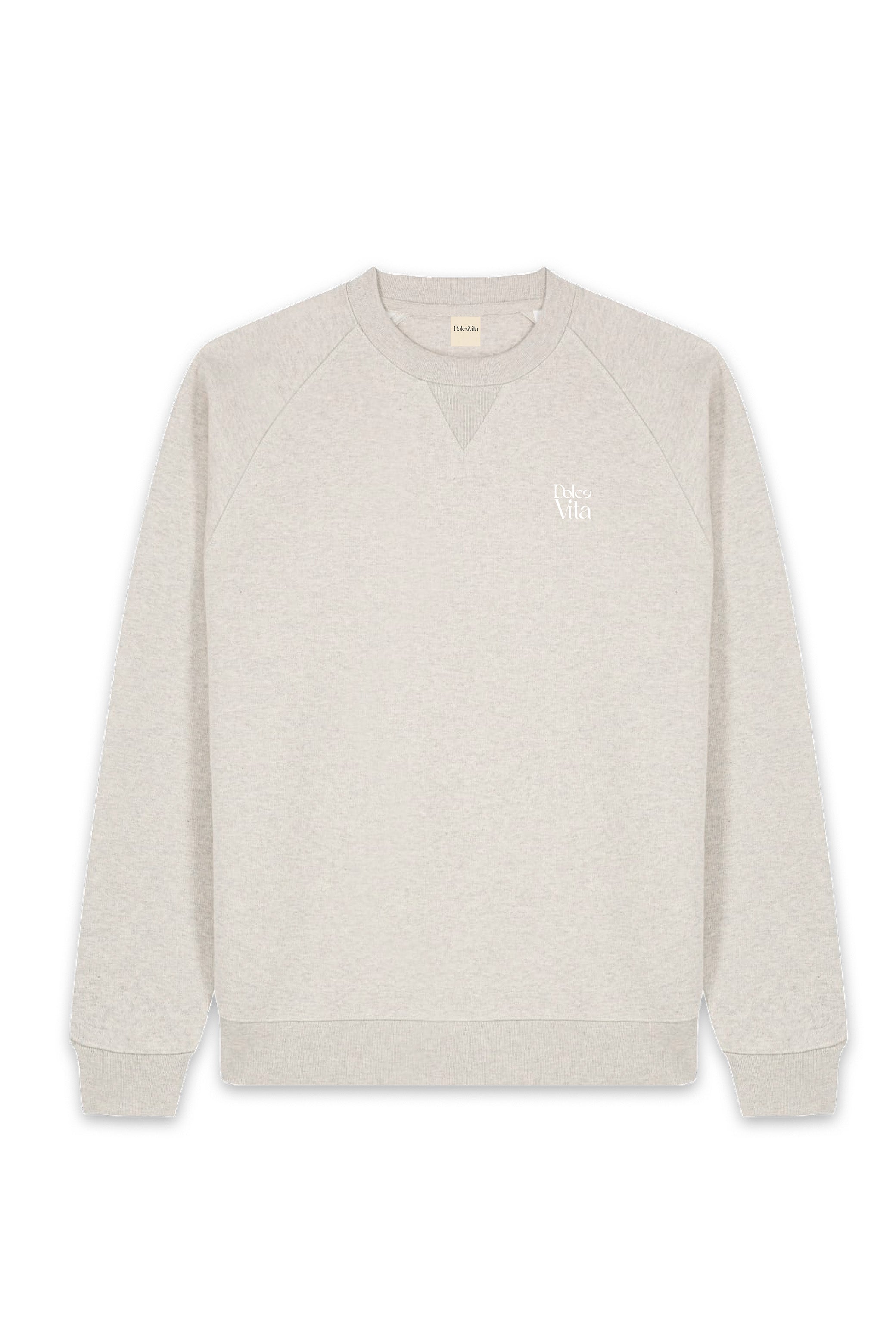 Mockup avant du sweatshirt Ogni Giorno - Wearing Dolce Vita